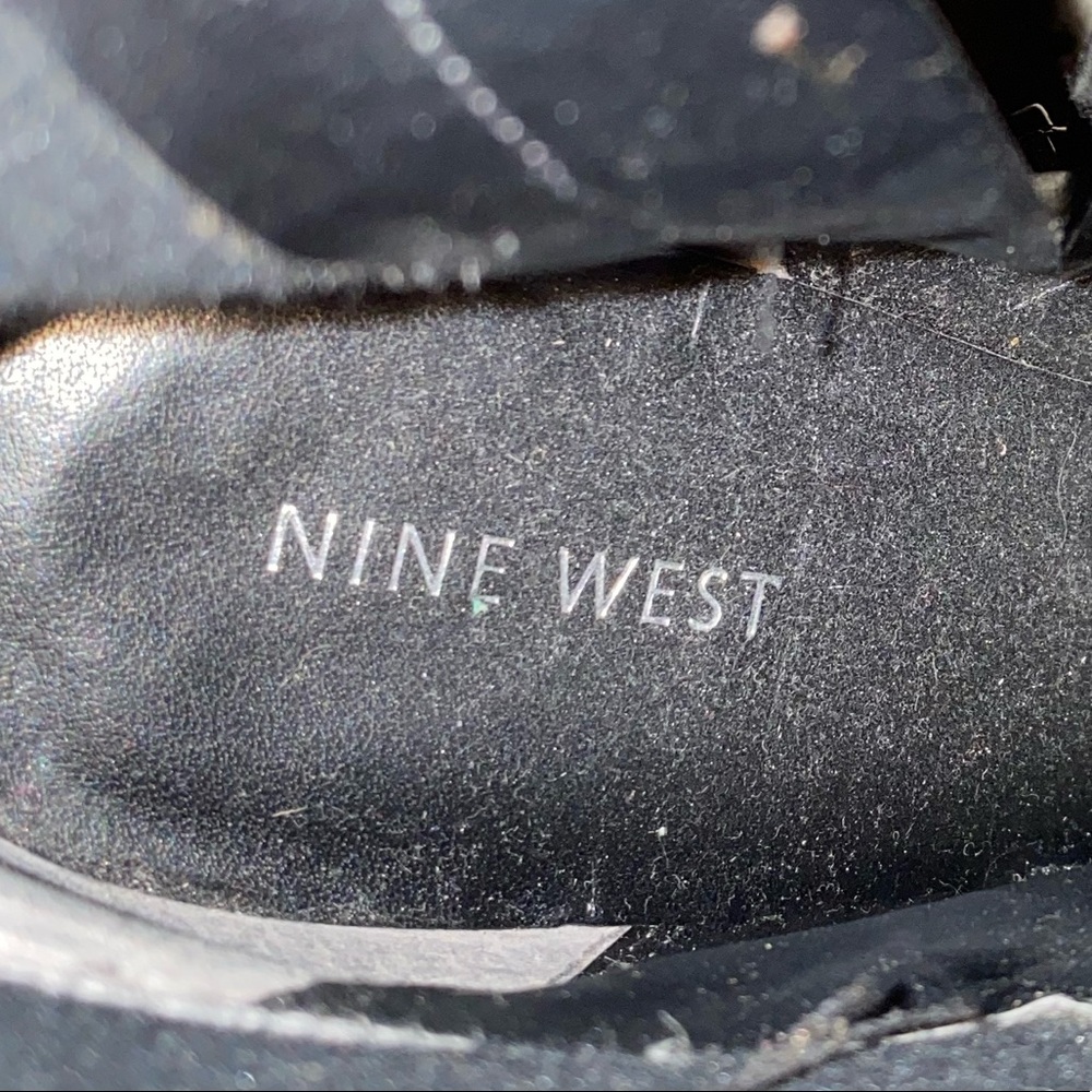 Nine West black boot pumps - Picture 3 of 5